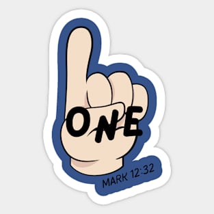 One Sticker